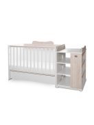 Lorelli Multi kombi ágy 190x72 - White Light Oak