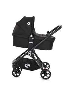 Lorelli Patrizia multifunkciós babakocsi (2 doboz) - Black