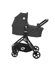   Lorelli Patrizia multifunkciós babakocsi (2 doboz) - Dark Grey