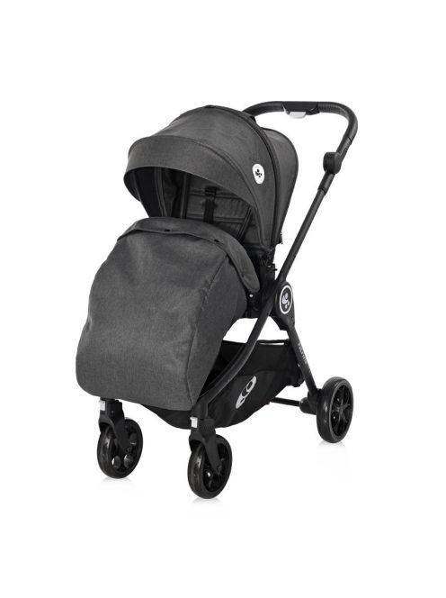 Lorelli Patrizia multifunkciós babakocsi (2 doboz) - Dark Grey