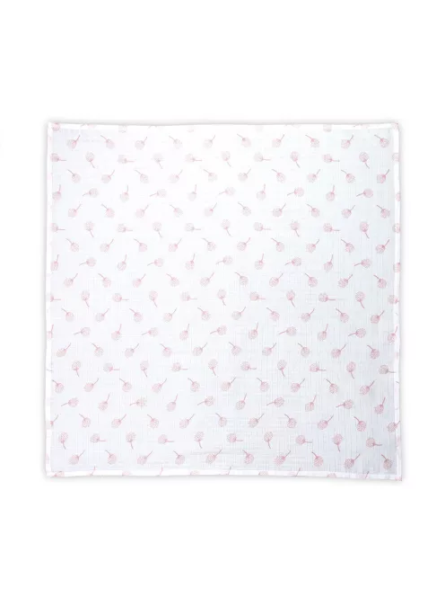 Lorelli Muszlin takaró 80x80 cm - Rose Floral