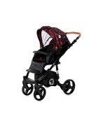 Lorelli Rimini multifunkciós babakocsi - Ruby Red&Black