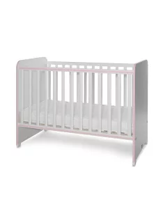   Lorelli Sweet Dream kiságy 60x120 - White Orchid Orchid Pink
