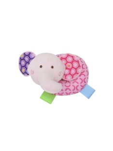 Lorelli Toys Csörgő karika - Pink elefánt