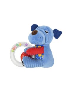 Lorelli Toys Plüss gyűrűs játék - Kék kutya