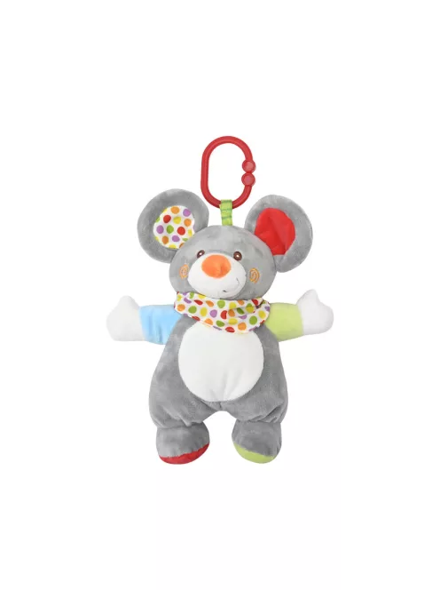 Lorelli Toys plüss csörgőjáték - Egér