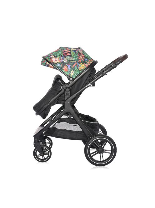 Lorelli Viola babakocsi mózessé alakítható sportrésszel- Tropical Flowers