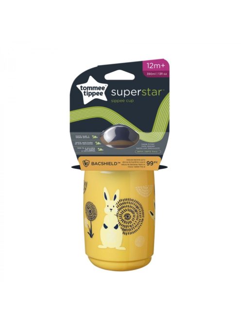 Tommee Tippee Superstar sippee csőrös pohár mustár sárga 390ml