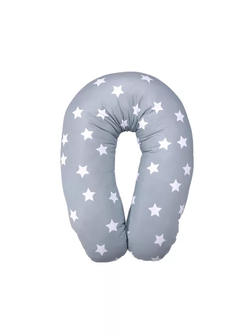 Lorelli szoptatós párna - Stars Blue Grey Mist