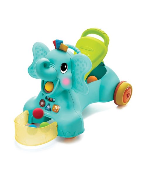 Infantino Sit, Walk & Ride Elephant 3az1-ben járássegítő