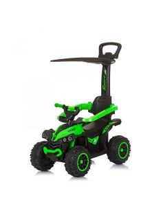 Chipolino ATV bébitaxi tolókarral és kupolával - green
