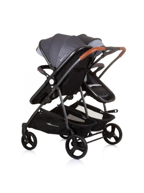 Chipolino Duo Smart iker babakocsi - Silver Gray