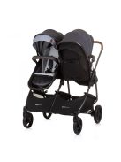 Chipolino Duo Smart iker babakocsi - Silver Gray