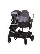 Chipolino Duo Smart iker babakocsi - Silver Gray