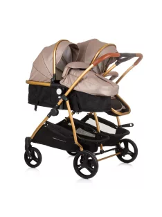 Chipolino Duo Smart iker babakocsi - Golden Beige