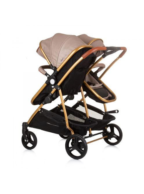 Chipolino Duo Smart iker babakocsi - Golden Beige