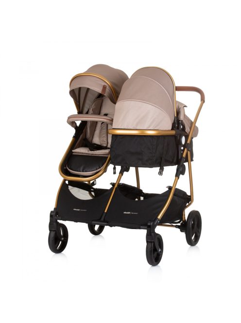 Chipolino Duo Smart iker babakocsi - Golden Beige
