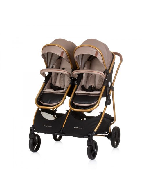 Chipolino Duo Smart iker babakocsi - Golden Beige