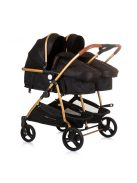 Chipolino Duo Smart iker babakocsi - Obsidian Gold