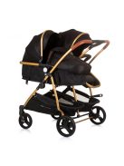 Chipolino Duo Smart iker babakocsi - Obsidian Gold