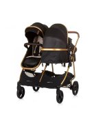 Chipolino Duo Smart iker babakocsi - Obsidian Gold