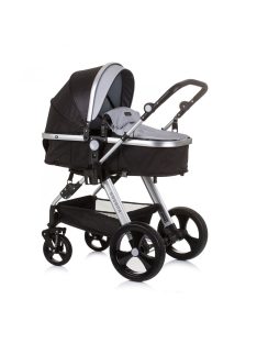   Chipolino Havana babakocsi mózessé alakítható sportrésszel - Obsidian/Silver