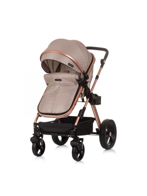 Chipolino Havana babakocsi mózessé alakítható sportrésszel - Golden Beige
