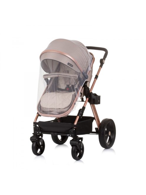 Chipolino Havana babakocsi mózessé alakítható sportrésszel - Golden Beige