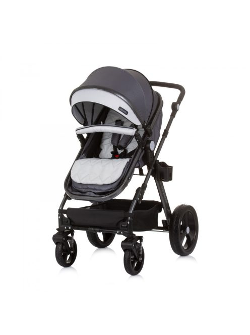 Chipolino Havana babakocsi mózessé alakítható sportrésszel - Silver Grey