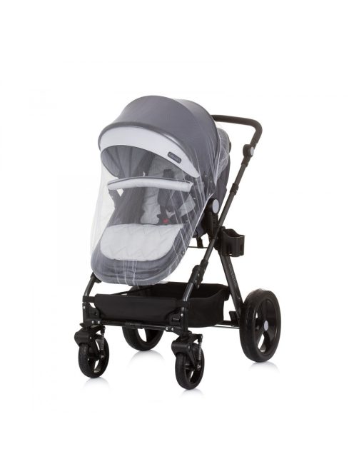 Chipolino Havana babakocsi mózessé alakítható sportrésszel - Silver Grey