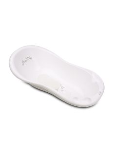   Lorelli Kád 100 kád leeresztő dugóval csúszásgátlóval - Little Stars White