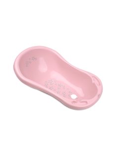   Lorelli Kád 84 kád leeresztő dugóval csúszásgátlóval - Little Stars Pink