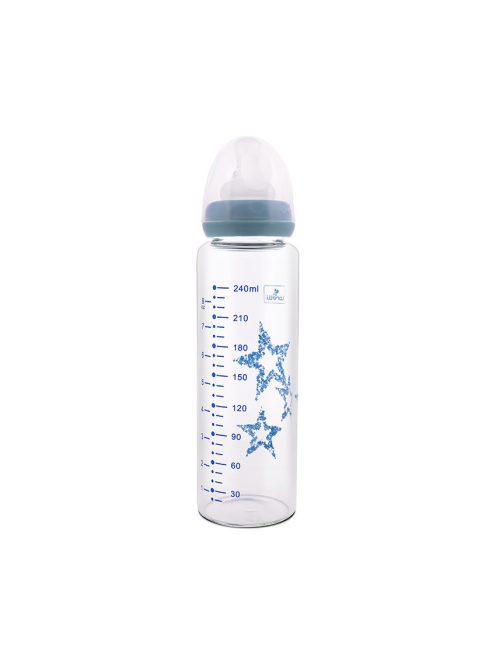 Baby Care Üveg anti-colic cumisüveg 240ml - Blue