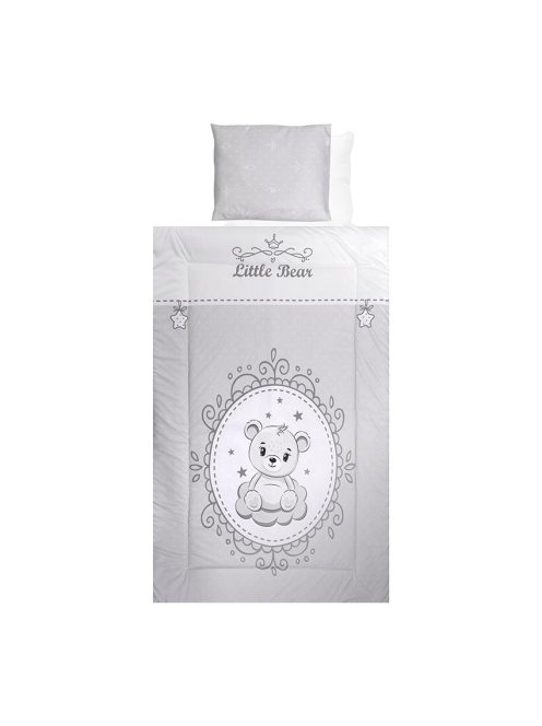 Lorelli 4 részes ágynemű garnitúra - Little Bear Grey