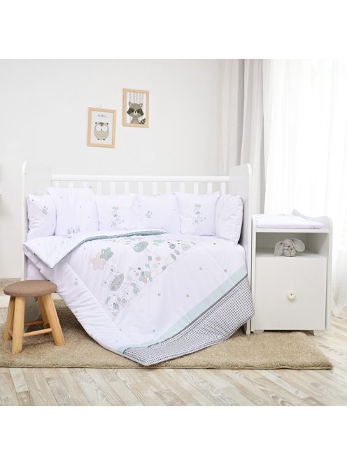 Lorelli ágynemű garnitúra Trend kombi ágyhoz - Giraffe