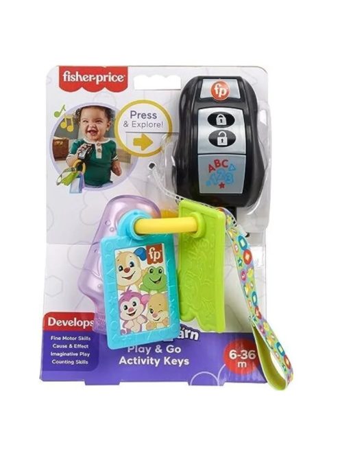 Fisher Price Kacagj és fejlődj kocsikulcs