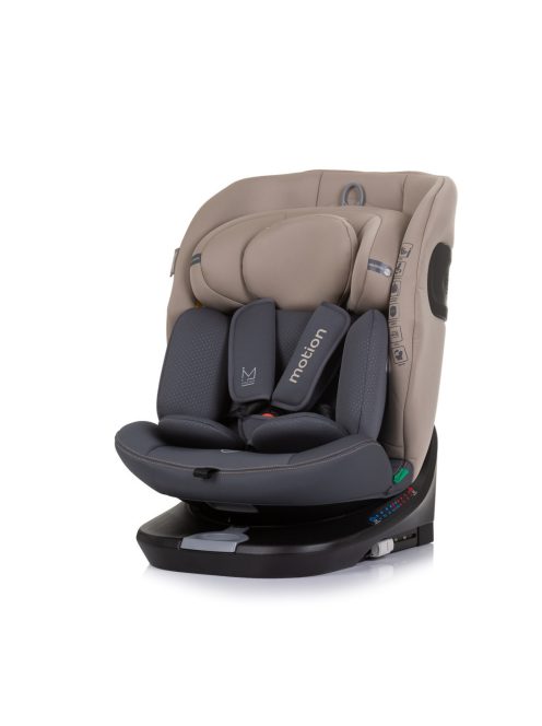 Chipolino Motion 360 autósülés I-Size 40-150cm - Macadamia