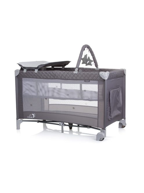 Chipolino Luna multifunkciós utazóágy - Ash Grey