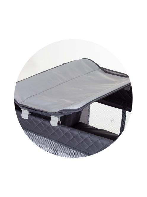 Chipolino Luna multifunkciós utazóágy - Ash Grey