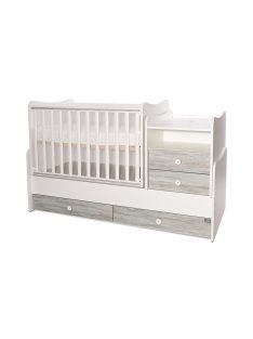 Lorelli Combo kombi ágy 70x170 - White Artwood