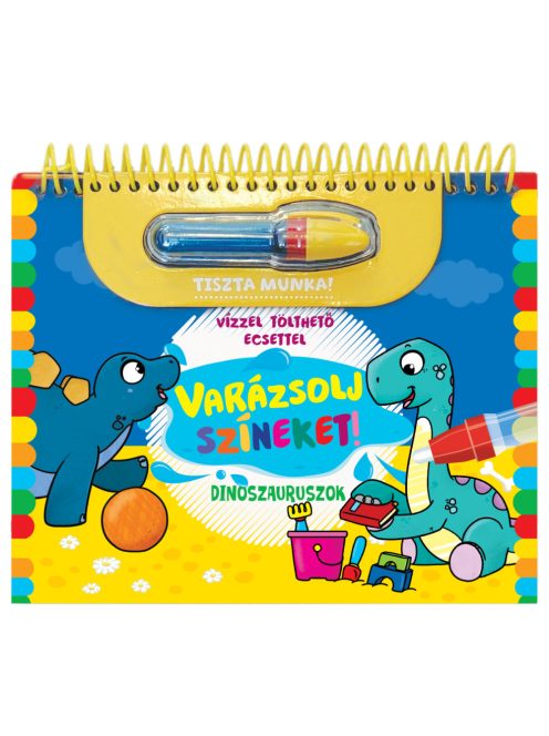 Napraforgó Varázsolj színeket! - Dinoszauruszok