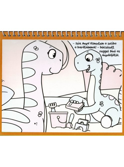 Napraforgó Varázsolj színeket! - Dinoszauruszok