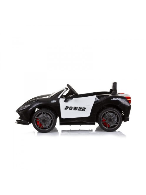 Chipolino POLICE elektromos autó - fekete