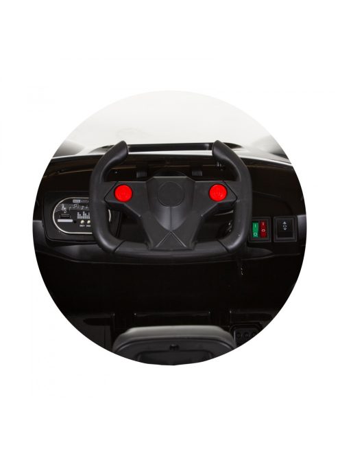 Chipolino POLICE elektromos autó - fekete