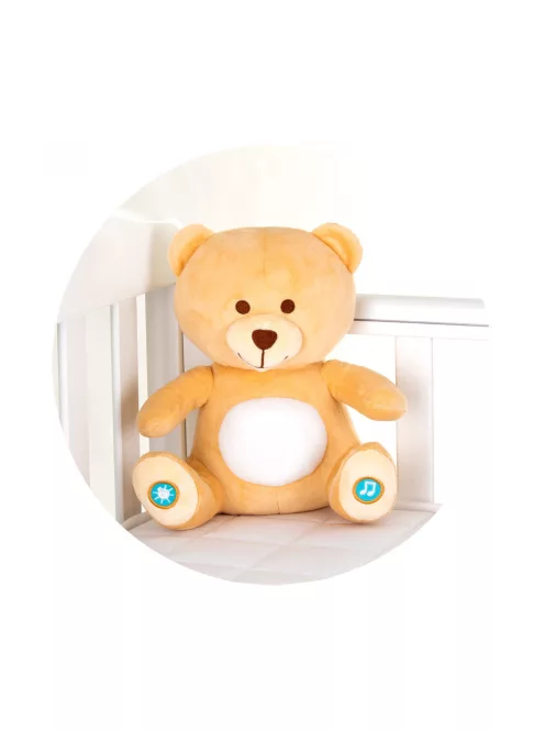 Chipolino Zenélő, világító plüss játék - Bear