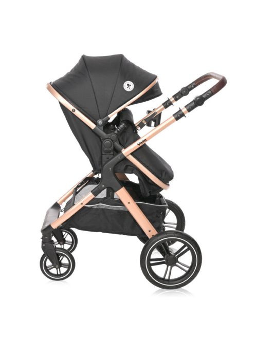 Lorelli Viola babakocsi mózessé alakítható sportrésszel + adapter - Black Diamonds