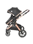 Lorelli Viola babakocsi mózessé alakítható sportrésszel + adapter - Black Diamonds