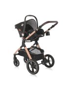 Lorelli Viola babakocsi mózessé alakítható sportrésszel + adapter - Black Diamonds