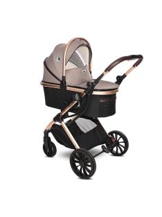   Lorelli Glory multifunkciós babakocsi + adapter - Pearl Beige