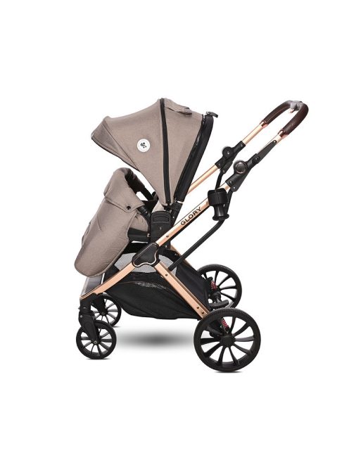 Lorelli Glory multifunkciós babakocsi + adapter - Pearl Beige